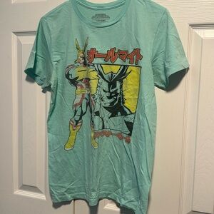 My Hero Academia All Might Toshinori Yagi medium Mint Green Preowned